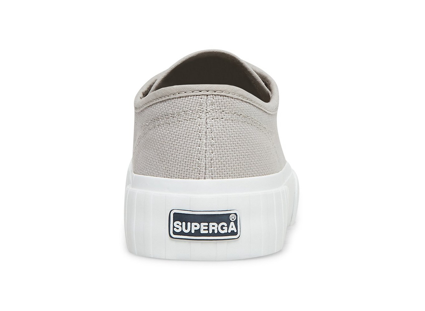 Superga Espadrille Womens - 2630 Stripe - Light Grey - YVJHF6095